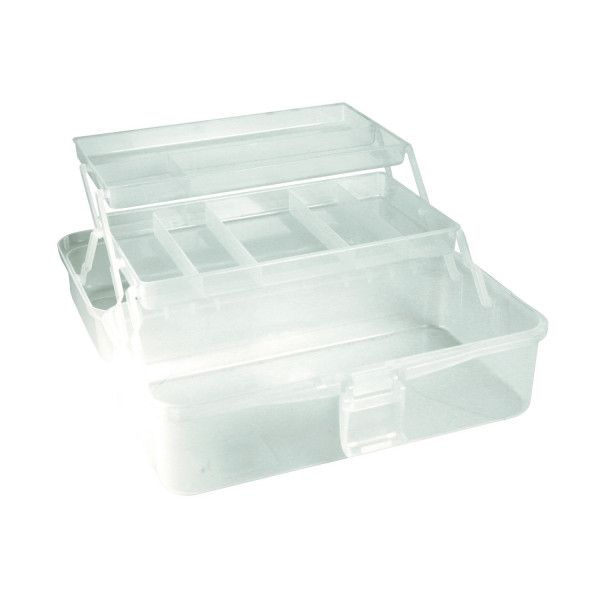 Boîte de rangement - Plastique - Avec compartiments - 33x20x15cm - Photo n°3