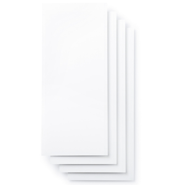 Vinyle inscriptible adhésif permanent Smart Label - Cricut Joy - Blanc - 14 x 33 cm - 4 feuilles - Photo n°1