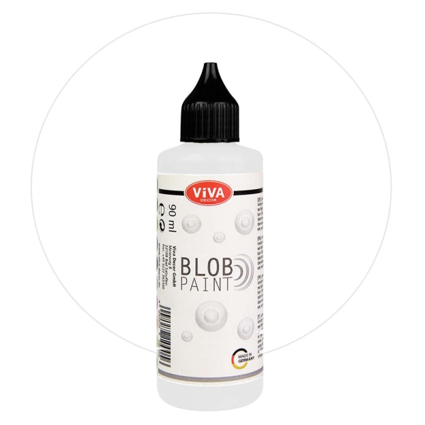 ViVA DECOR - Peinture pour Blob Art - 90 ml - Blanc - Photo n°1