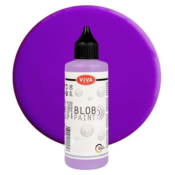 ViVA DECOR - Peinture pour Blob Art - 90 ml - Violet - Photo n°1