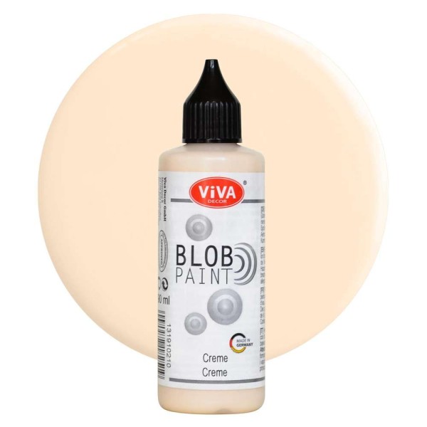 ViVA DECOR - Peinture pour Blob Art  - 90 ml - Crème - Photo n°1
