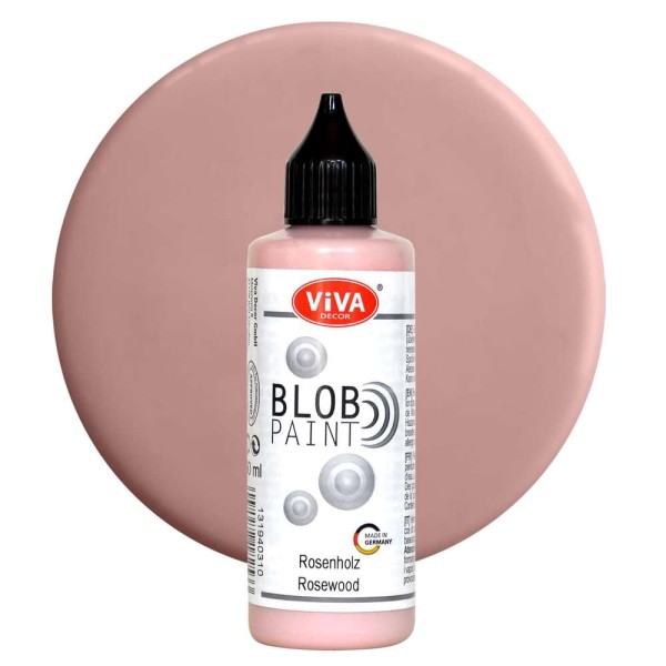 ViVA DECOR - Peinture pour Blob Art  - 90 ml - Bois de rose - Photo n°1