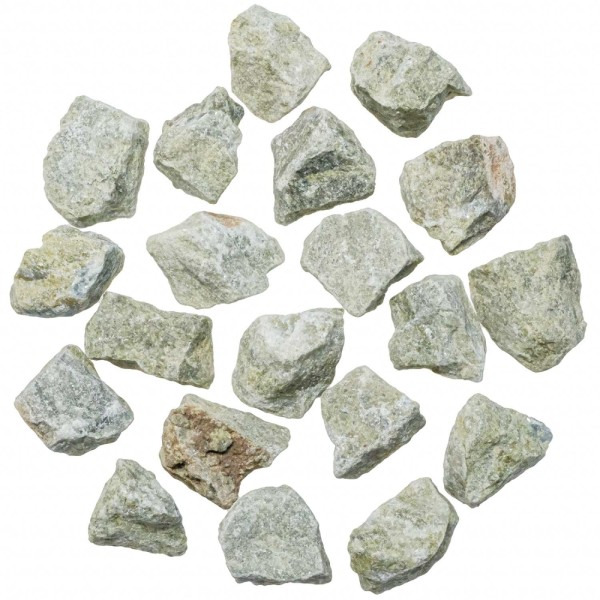 Pierres brutes idocrase (vésuvianite) - 3 à 4 cm - Lot de 3. - Photo n°2