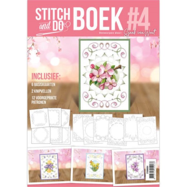 Stitch and Do Livre n°4 - Kit Carte 3D à broder - Photo n°1