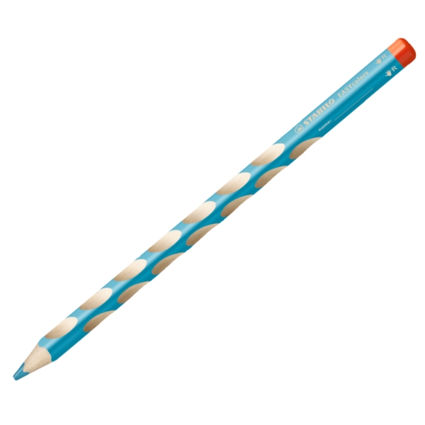Crayon de couleur EASYcolors, pour droitiers - Bleu ciel - Photo n°1