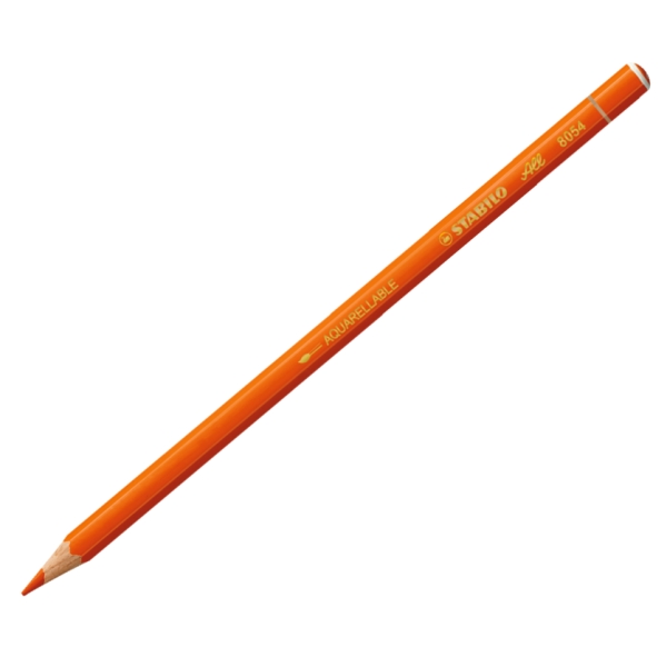 Crayon de couleur/crayon graphite ALL - Orange - Photo n°1