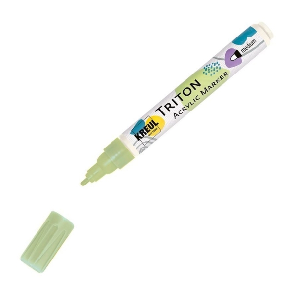 Feutre acrylique Triton Acrylic Marker medium Vert clair - Kreul - Photo n°1