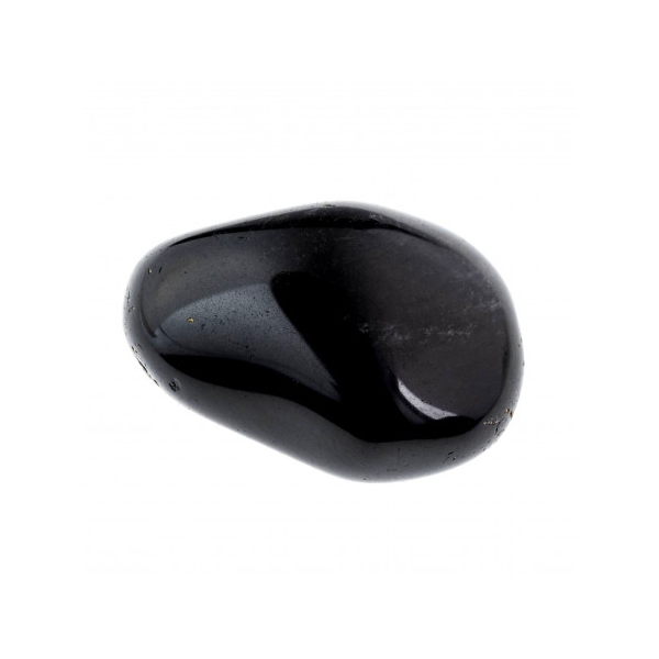 1 X grosse pierre roulée en obsidienne noire naturelle 15 à 35 grammes env - Photo n°2