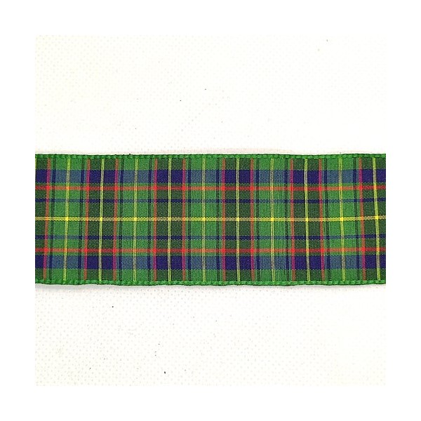 3M de ruban écossais bleu jaune rouge et vert - 40mm - Photo n°1