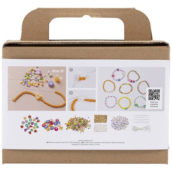 Kit DIY bijoux - Bracelets colorés - Perles - 8 pcs - Photo n°2
