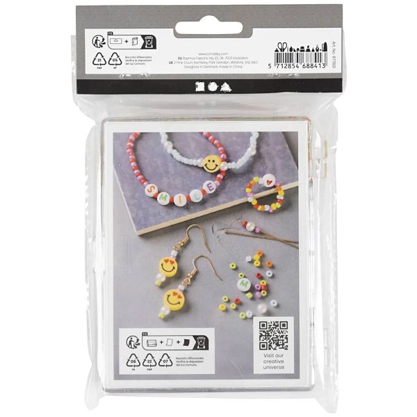Kit DIY bijoux - Mix créatif - Mélange arc-en-ciel - Multicolores - Photo n°2