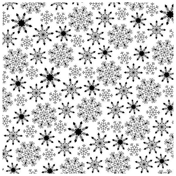 Tampons transparents Artemio - Let it snow - Flocons - Photo n°1
