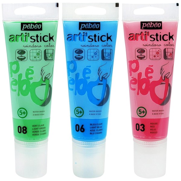 Peinture repositionnable Pébéo - Arti'stick - Plusieurs coloris disponibles - 75 ml - Photo n°1