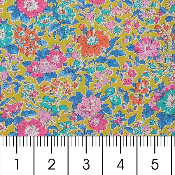 Tissu Liberty Coton - Tana Lawn - Clare rich - Vendu par 10 cm - Photo n°3