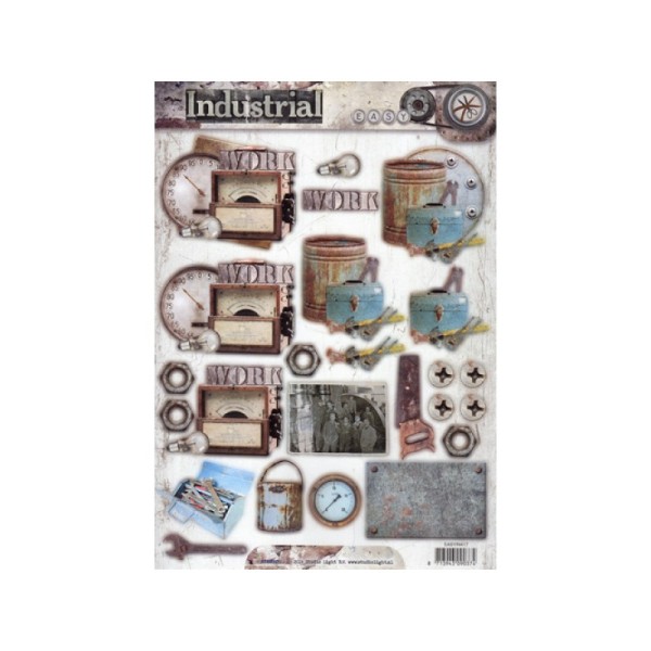 Carte 3D prédéc. - n°417 - Industriel outils - Photo n°1