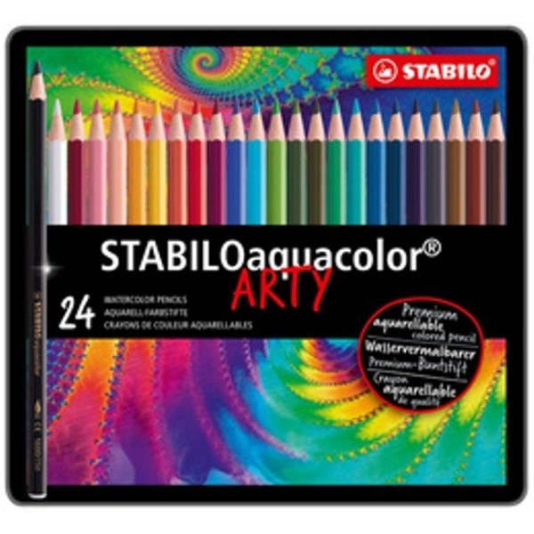 STABILO - Crayons de couleur aquacolor 