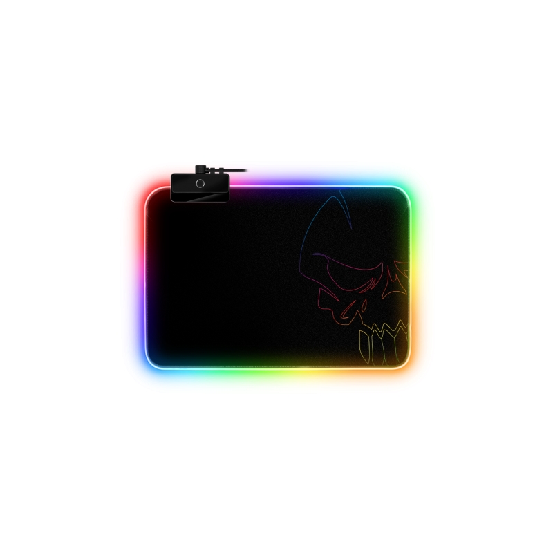 Tapis de souris - Lumineux - Rétro éclairage RGB - Anti-dérapant - 30 x 23  cm - Articles de papeterie divers - Creavea