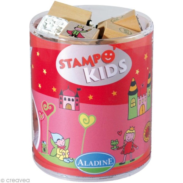 Kit 15 tampons Stampo'kids Au pays des fées - Photo n°1
