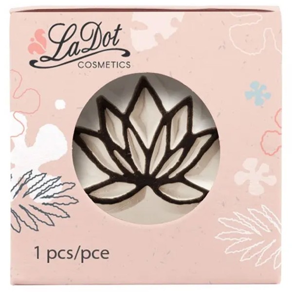 Tampon tatouage temporaire LaDot - Fleur de lotus 46 - 3 cm - Photo n°4