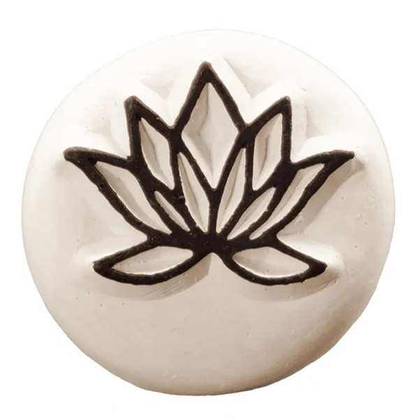 Tampon tatouage temporaire LaDot - Fleur de lotus 46 - 3 cm - Photo n°1