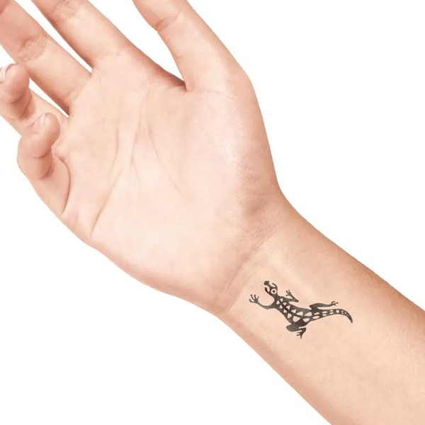 Tampon tatouage temporaire LaDot - Lézard 135 - 4 x 6 cm - Photo n°3
