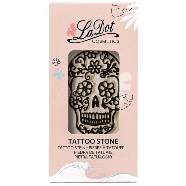 Tampon tatouage temporaire LaDot - Crâne 137 - 4 x 6 cm - Photo n°4