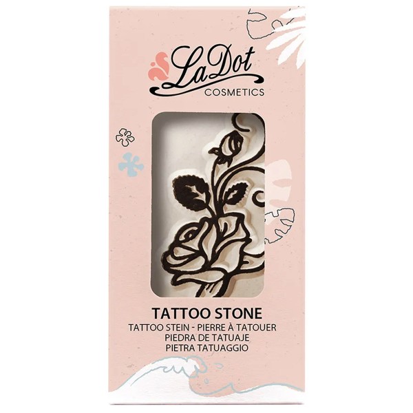 Tampon tatouage temporaire LaDot - Rose géante 250 - 4 x 6 cm - Photo n°4