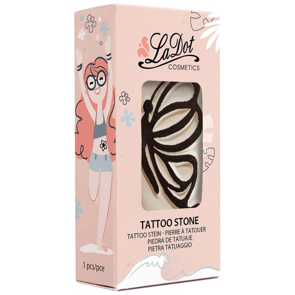 Tampon tatouage temporaire LaDot - Papillon - 4 x 6 cm - Photo n°4