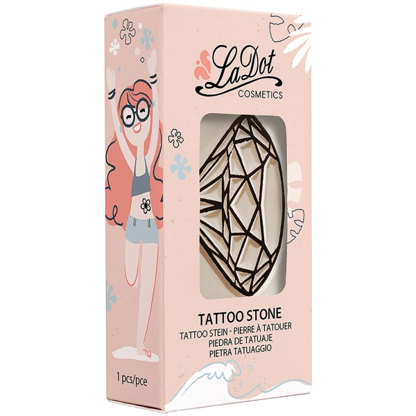 Tampon tatouage temporaire LaDot - Diamant - 4,5 x 4,5 cm - Photo n°4