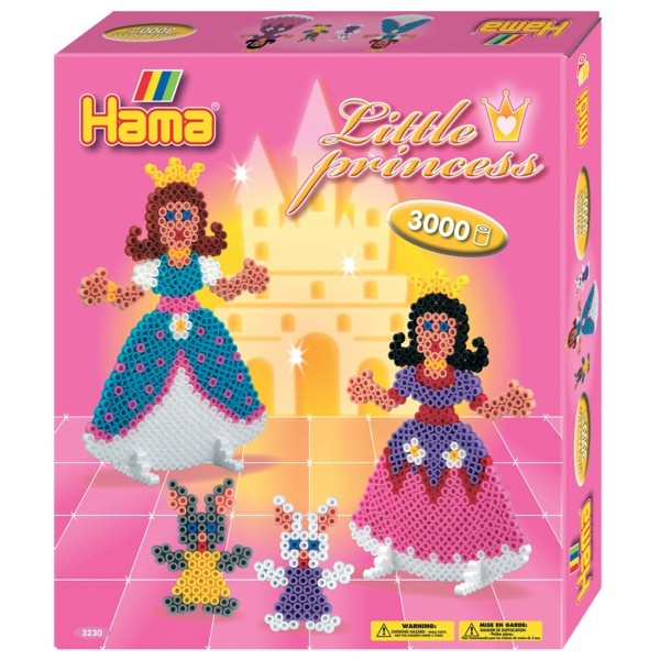 Kit Perles à repasser Hama - Les petites princesses - Photo n°1