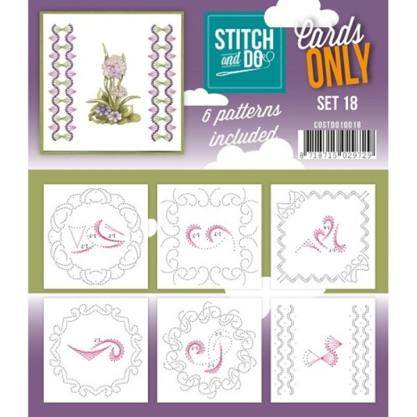 Cartes seules Stitch and do - Set n°18 - Photo n°1