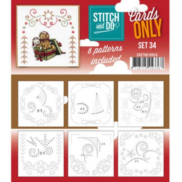 Cartes seules Stitch and do - Set n°34 - Photo n°1