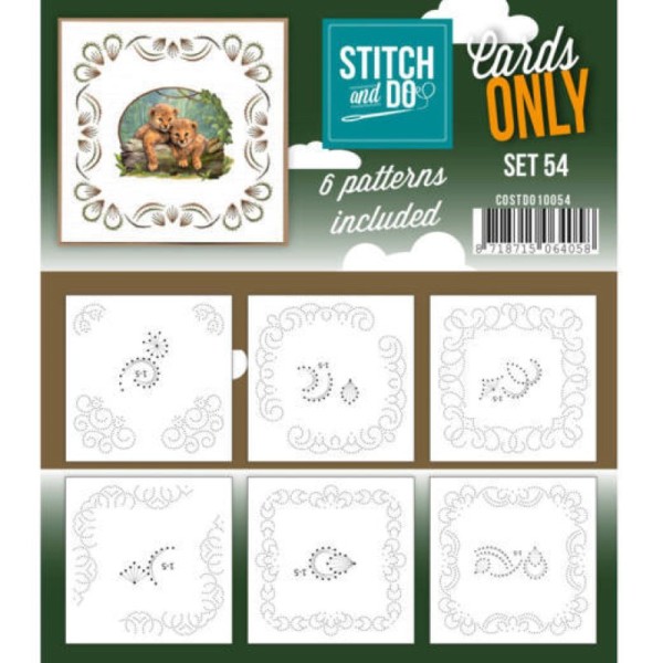 Cartes seules Stitch and do - Set n°54 - Photo n°1