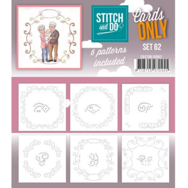 Cartes seules Stitch and do - Set n°62 - Photo n°1