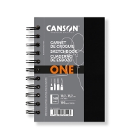 Carnet Art Book One Canson - Croquis - 10,2 x 15,2 cm - 100 g - 80 feuilles