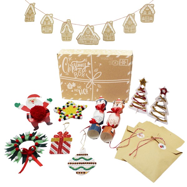 Maxi kit créatif enfant - Christmas Box - 10 + 2 activités - Photo n°2