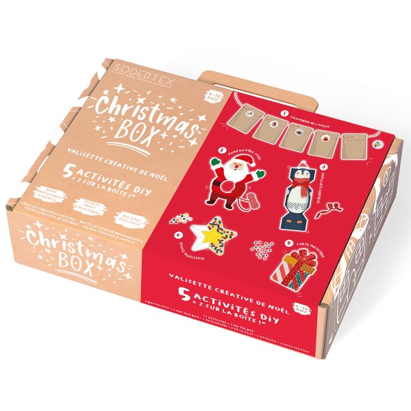 Maxi kit créatif enfant - Christmas Box - 5 + 2 activités - Photo n°6