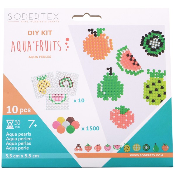 Kit Aquaperles - Fruit - 10 pcs - Photo n°1