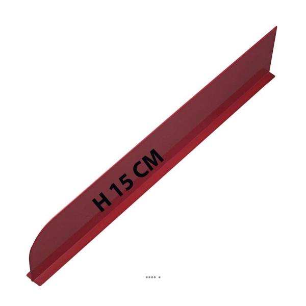Separateur altuglass uni tres resistant L 75 cm H 15 cm Rouge pour les traiteurs - Photo n°1