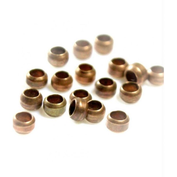 Accessoires création perles à écraser 1,5mm 200 pièces - Photo n°1