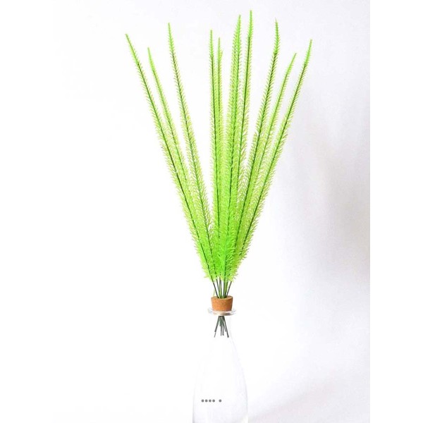 Corail en piquets X12 Vert H 52 cm plastique superbe en bouquet - Photo n°1