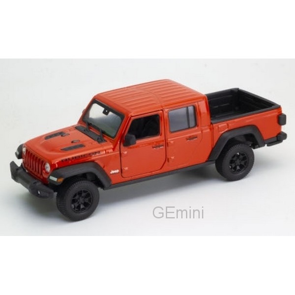 Jeep Gladiator Rubicon rouge 2007 1/24 Welly - Photo n°1