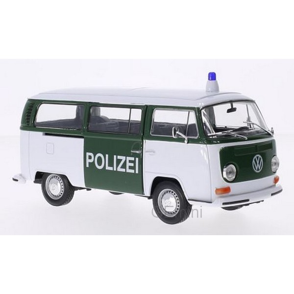 Volkswagen T2 Polizei 1972 1/24 Welly - Photo n°1