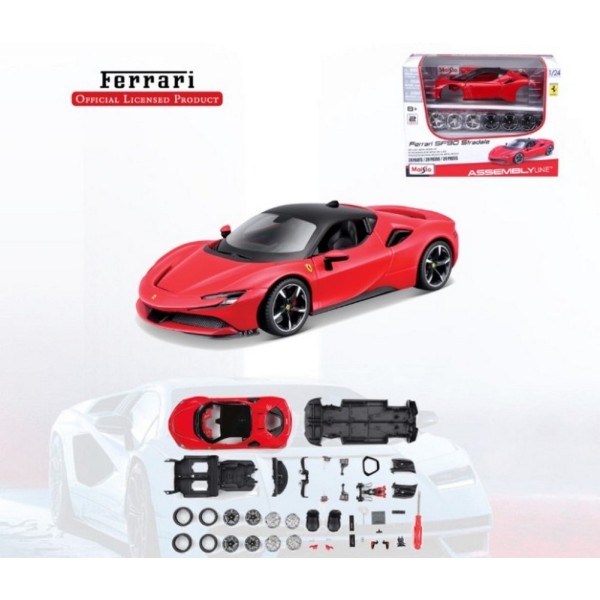 Ferrari SF90 - à monter 1/24 Maisto - Photo n°1