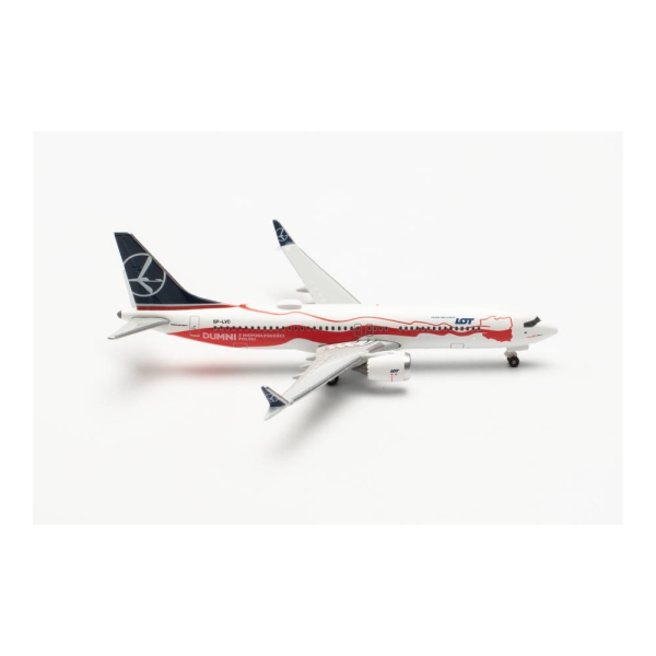 Boeing 737 MAX 8 LOT POLISH AIRLINES 1/500 Herpa - Photo n°1