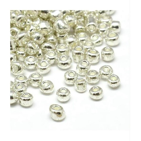 Perles de rocaille rondes iris round 2,5 mm (1600 pièces) - Photo n°2