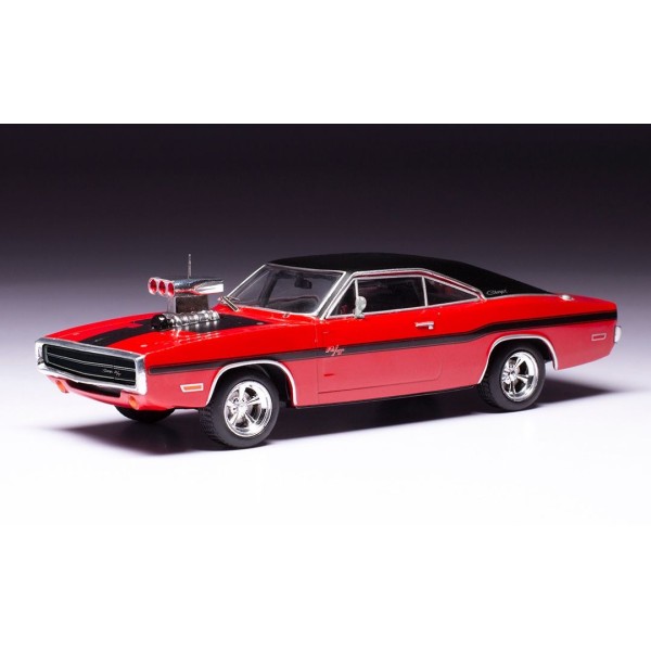 Dodge Charger R/T Rouge 1970 1/43 IXO - Photo n°1