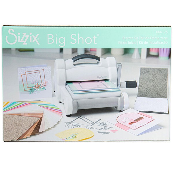Big Shot Starter Kit - Machine de coupe + accessoires - Blanc/Gris - Photo n°3