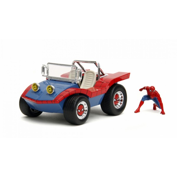 Buggy Spiderman - avec figurine 1/24 Jada - Photo n°1
