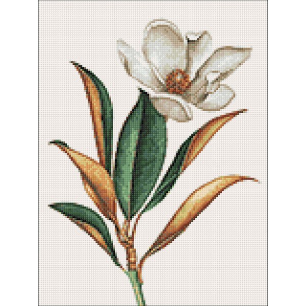 Kit de peinture diamant Magnolia 30x40 CM3017 - Photo n°2